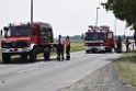 Schwerer Krad Pkw Unfall Koeln Porz Libur Liburer Landstr (Krad Fahrer nach Tagen verstorben) P064